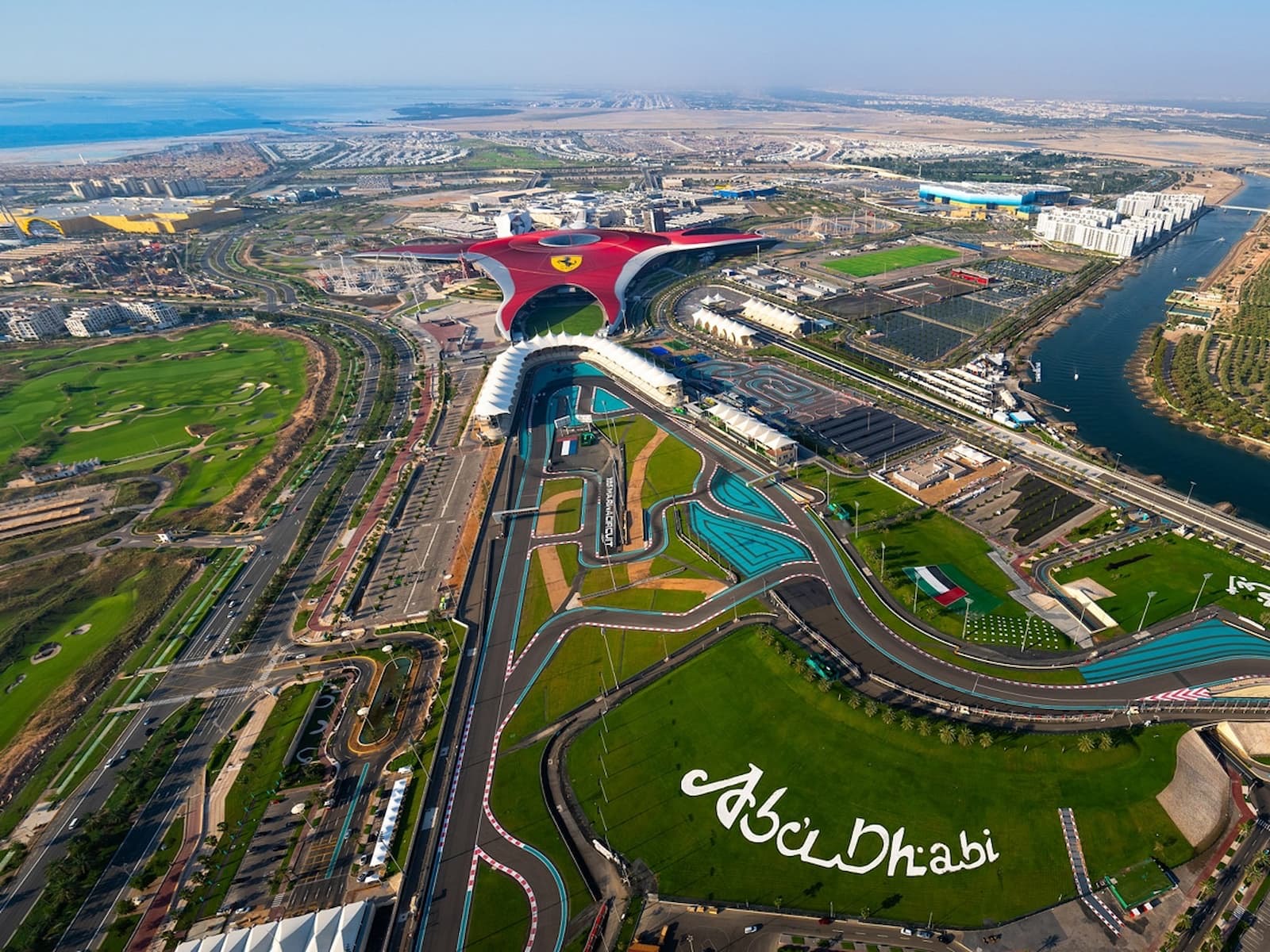 Yas Island Abu Dhabi — Ferrari World, Yas Marina Circuit, SeaWorld and Yas Mall